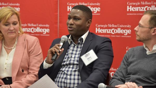 PwC Lunch and Learn event at Heinz College