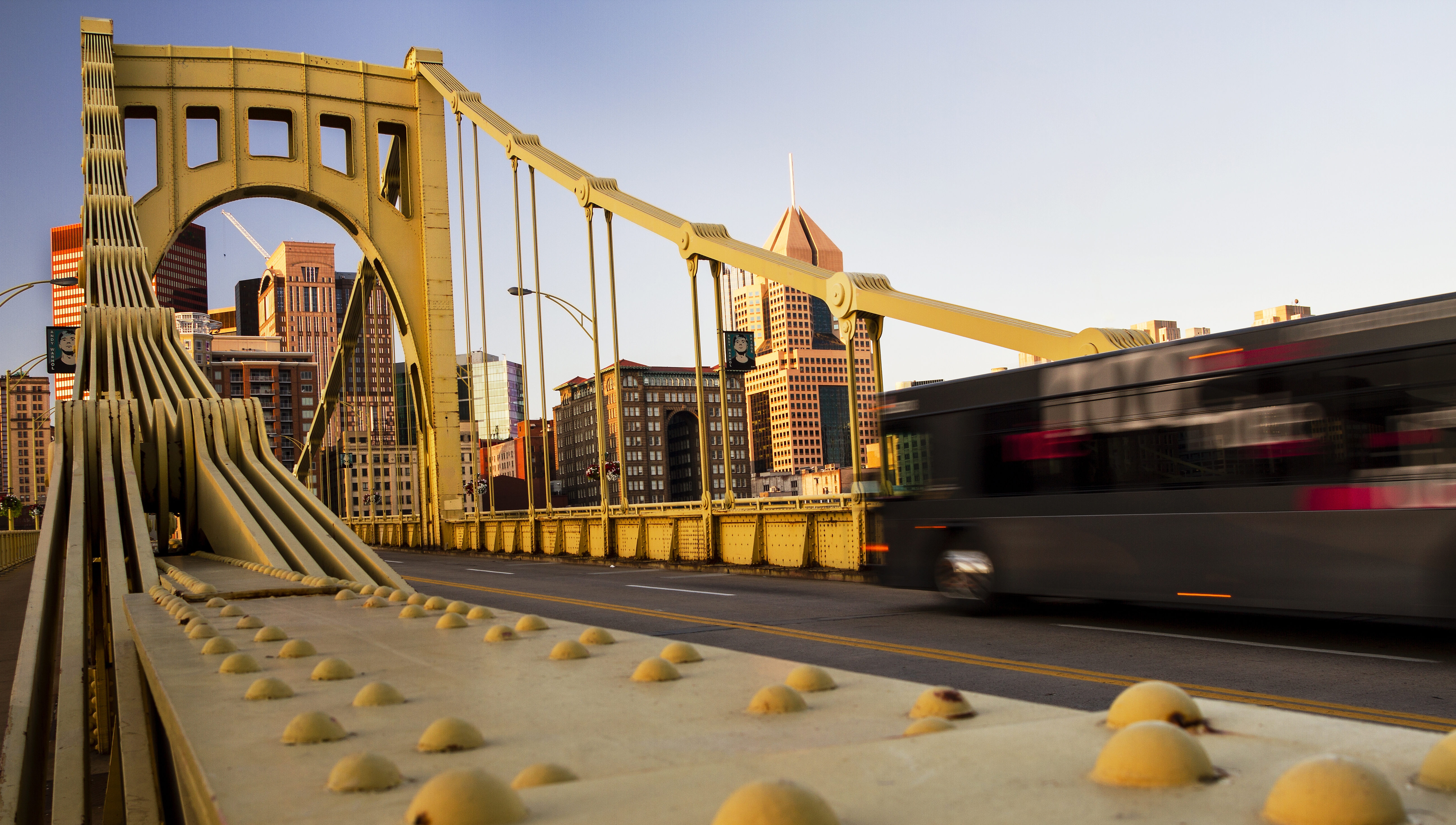 The Warhol Bridge in Pittsburgh