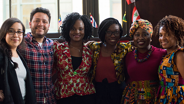 Heinz College students at the annual Cultural Festival