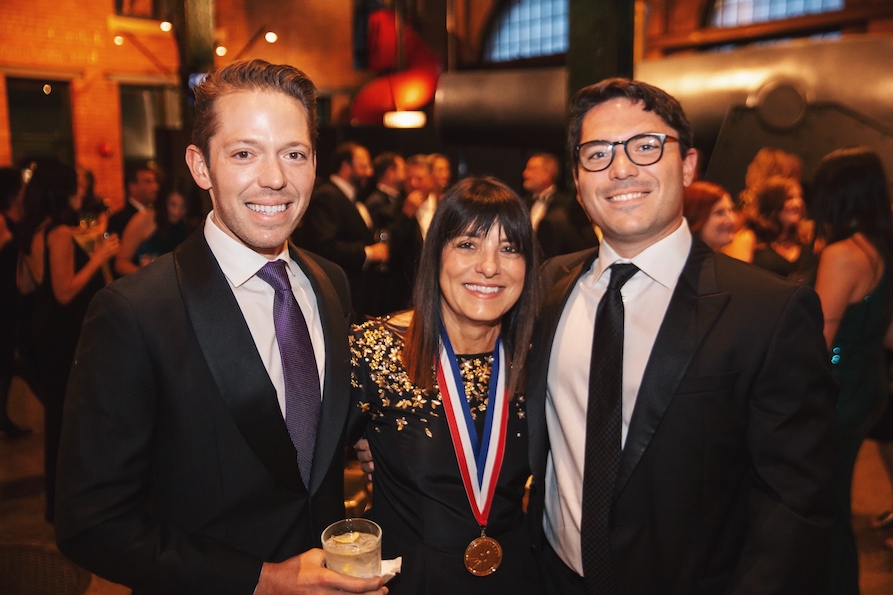 Picture of Heinz alumna Anne Lewis with her two sons