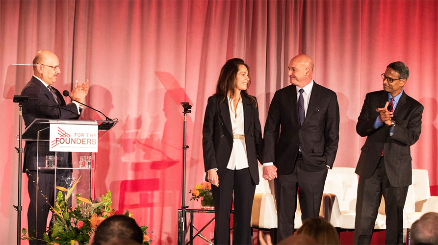 Farnam Jahanian, Suzanne Kelley, Keith Block, and Krishnan